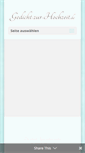 Mobile Screenshot of gedicht-zur-hochzeit.de